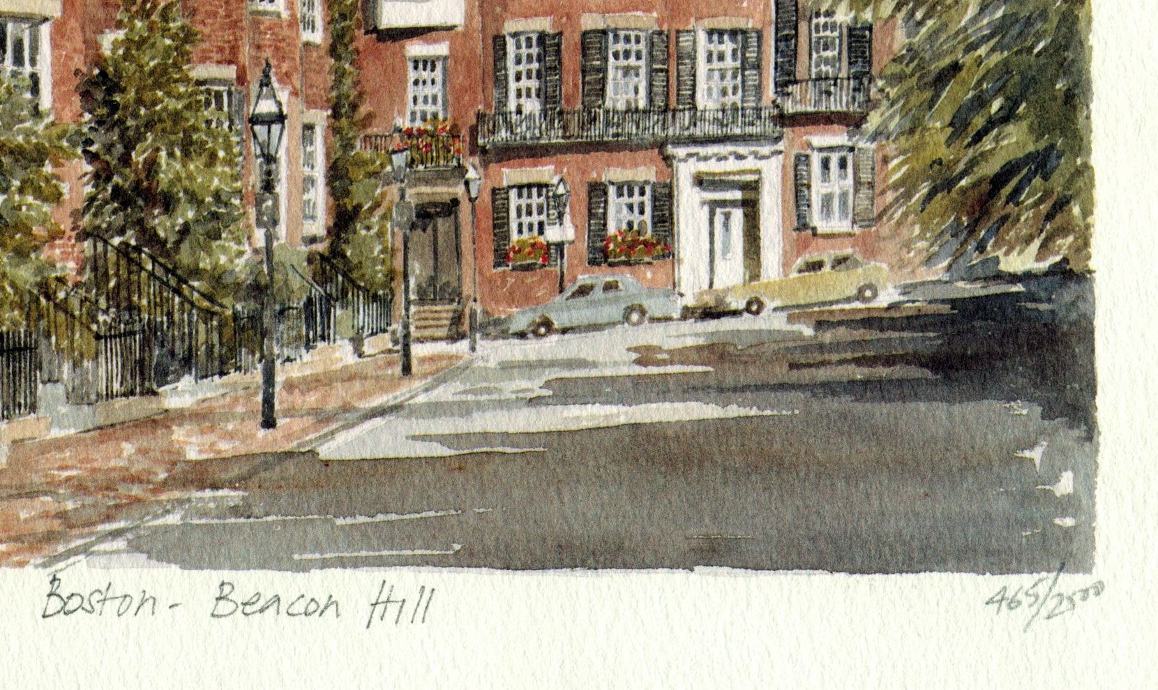 Beacon Hill in Boston