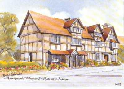 Shakespeare`s Birthplace (3)